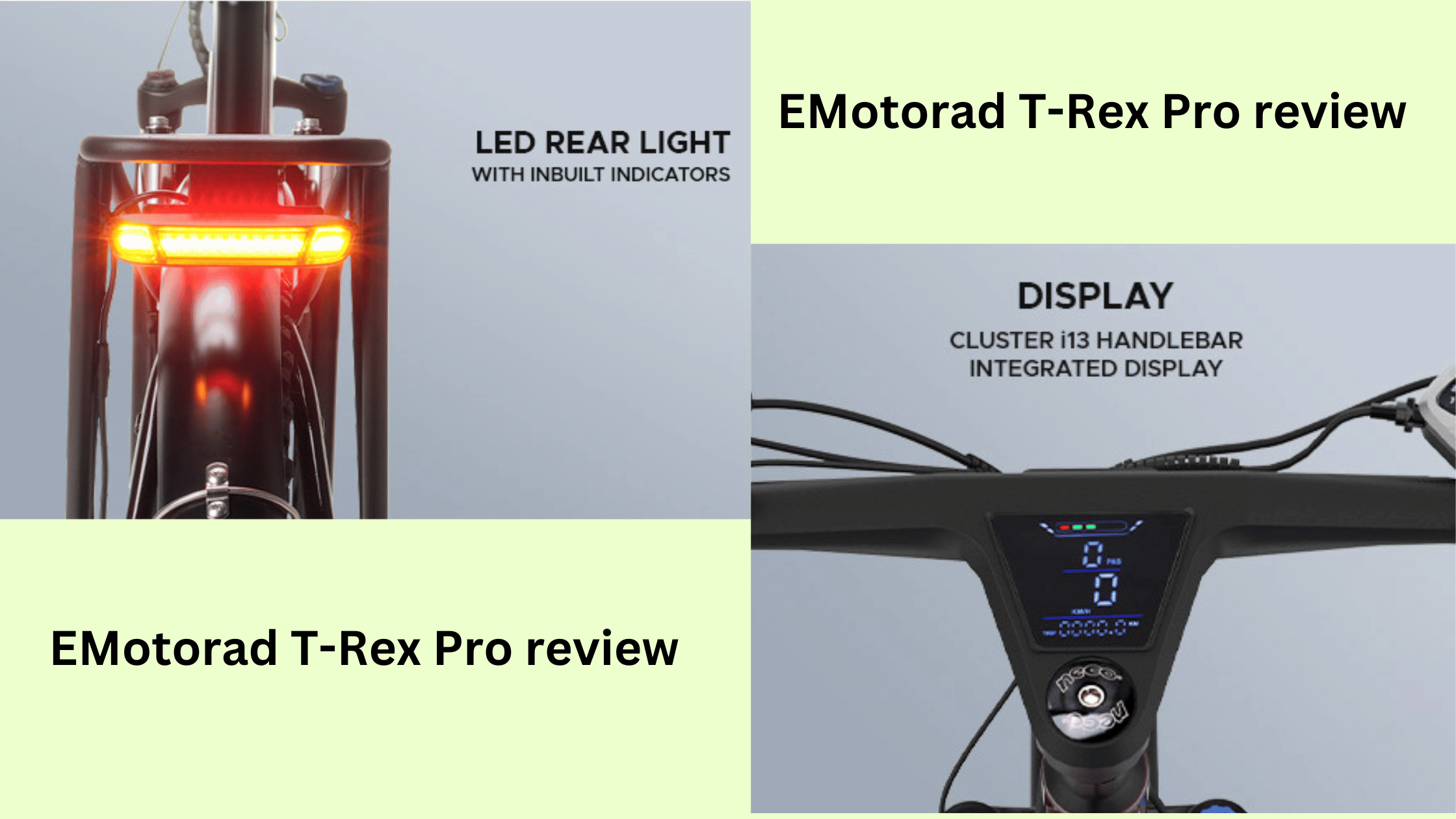 Emotorad t-rex pro review